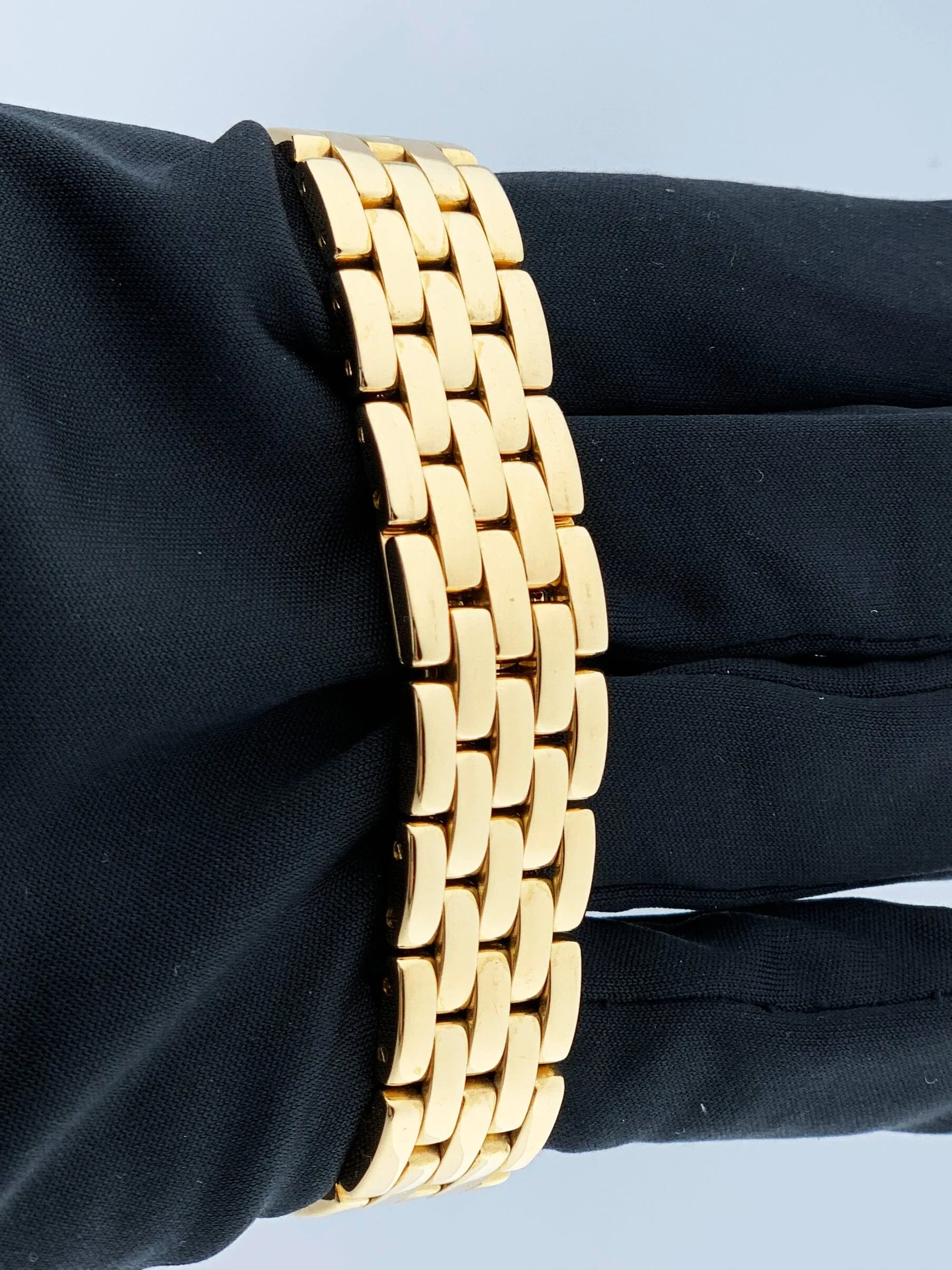 Cartier Panthere Large 18K Yellow Gold Mens Watch