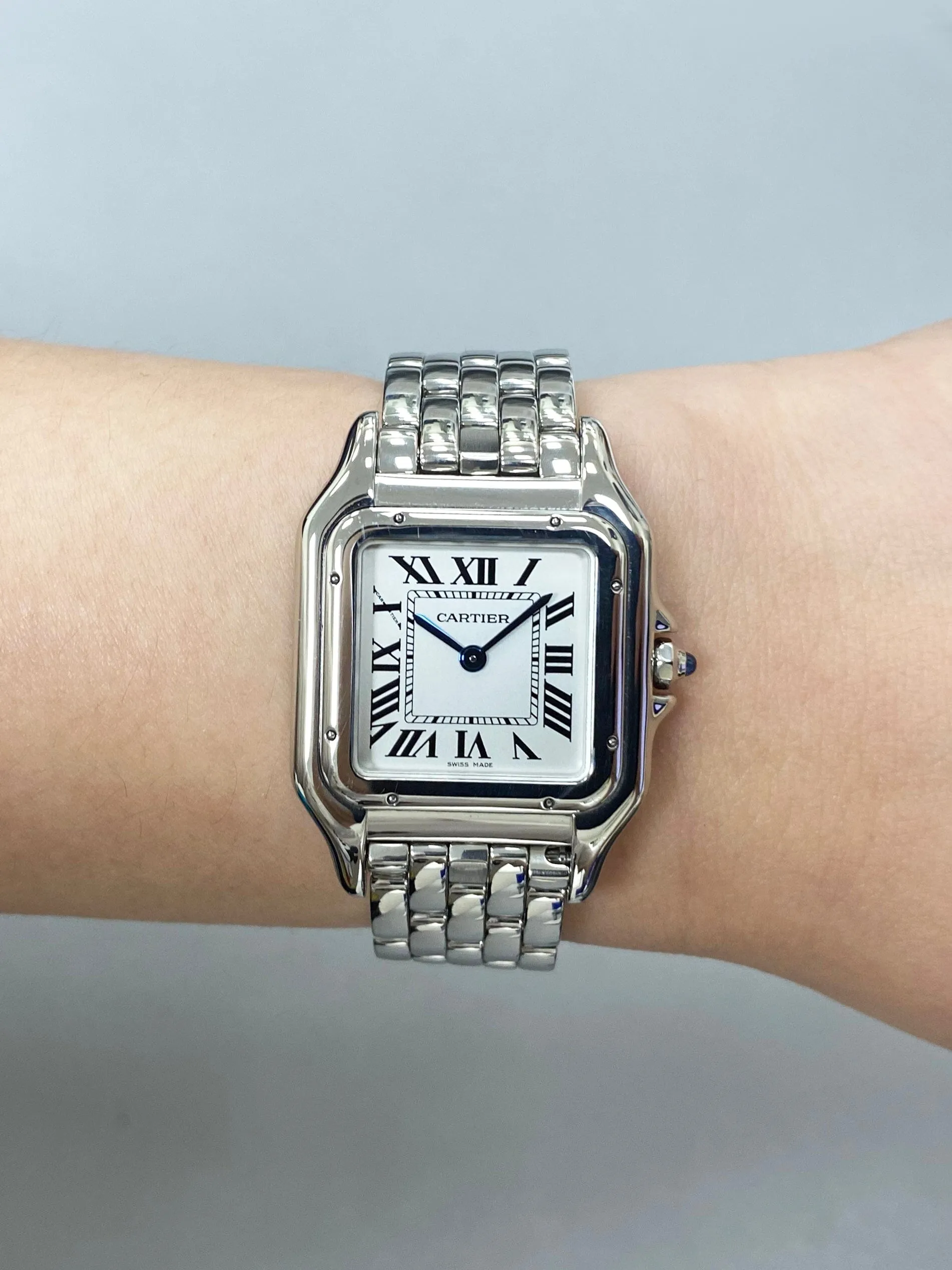 Cartier Panthere WSPN0007 Medium Steel Ladies Watch