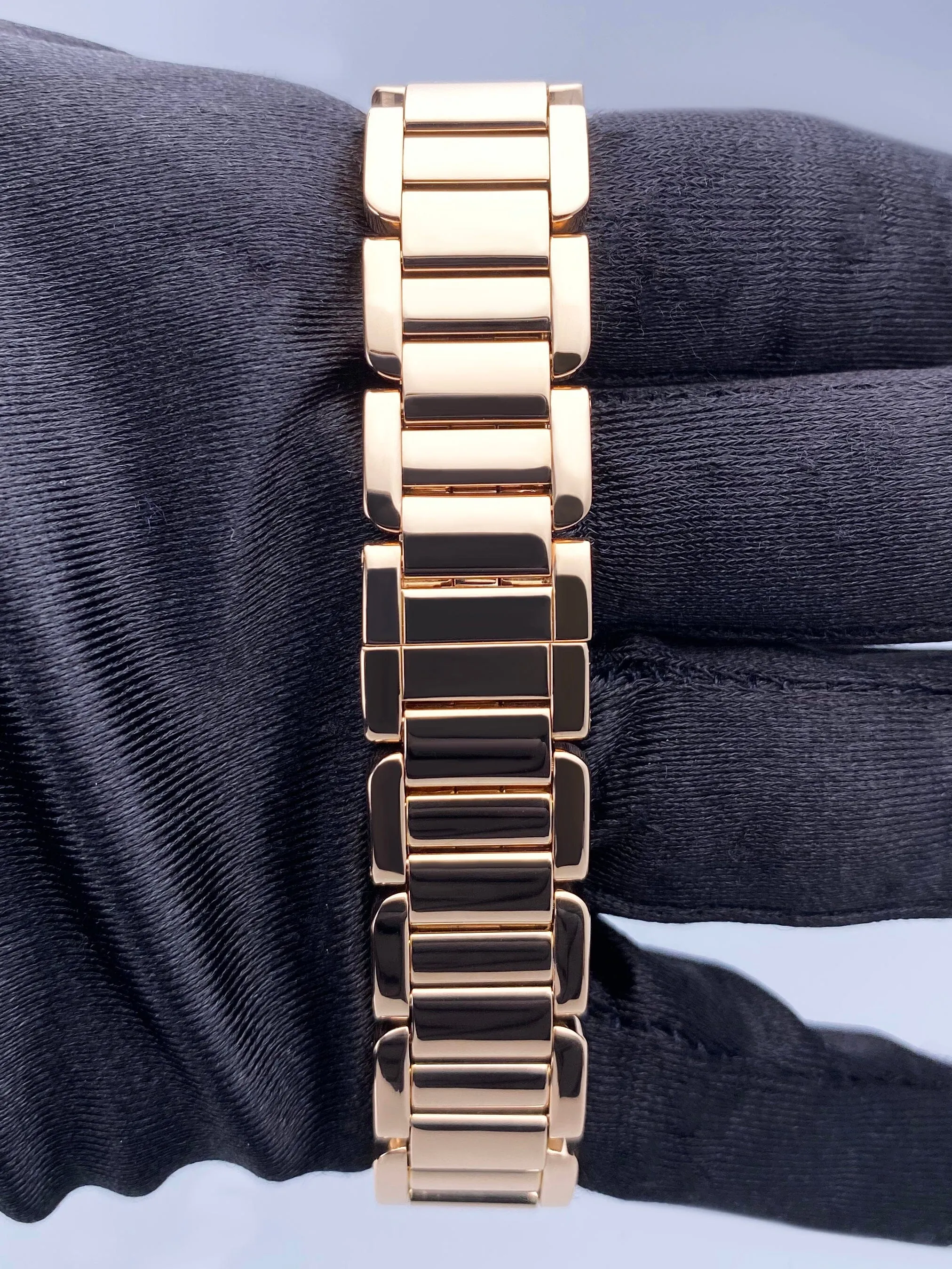 Cartier Tank Anglaise W5310013 18K Rose Gold  Ladies Watch