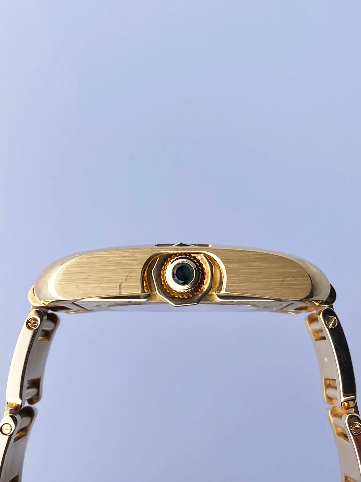 Cartier Tank Anglaise W5310018/3505 18K Yellow Gold  Mens Watch Box