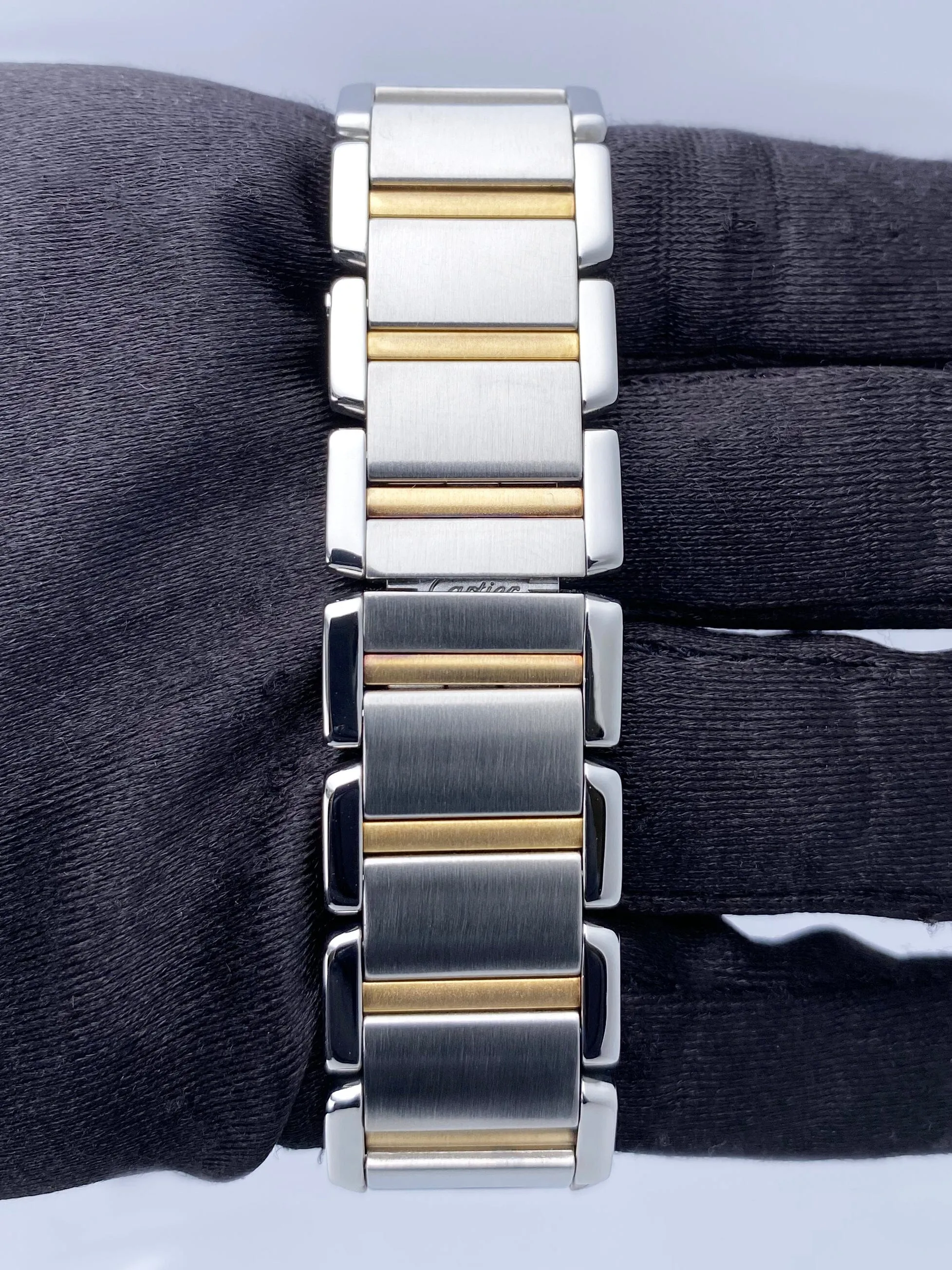 Cartier Tank Francaise W51006Q4 Two-Tone Midsize Ladies Watch