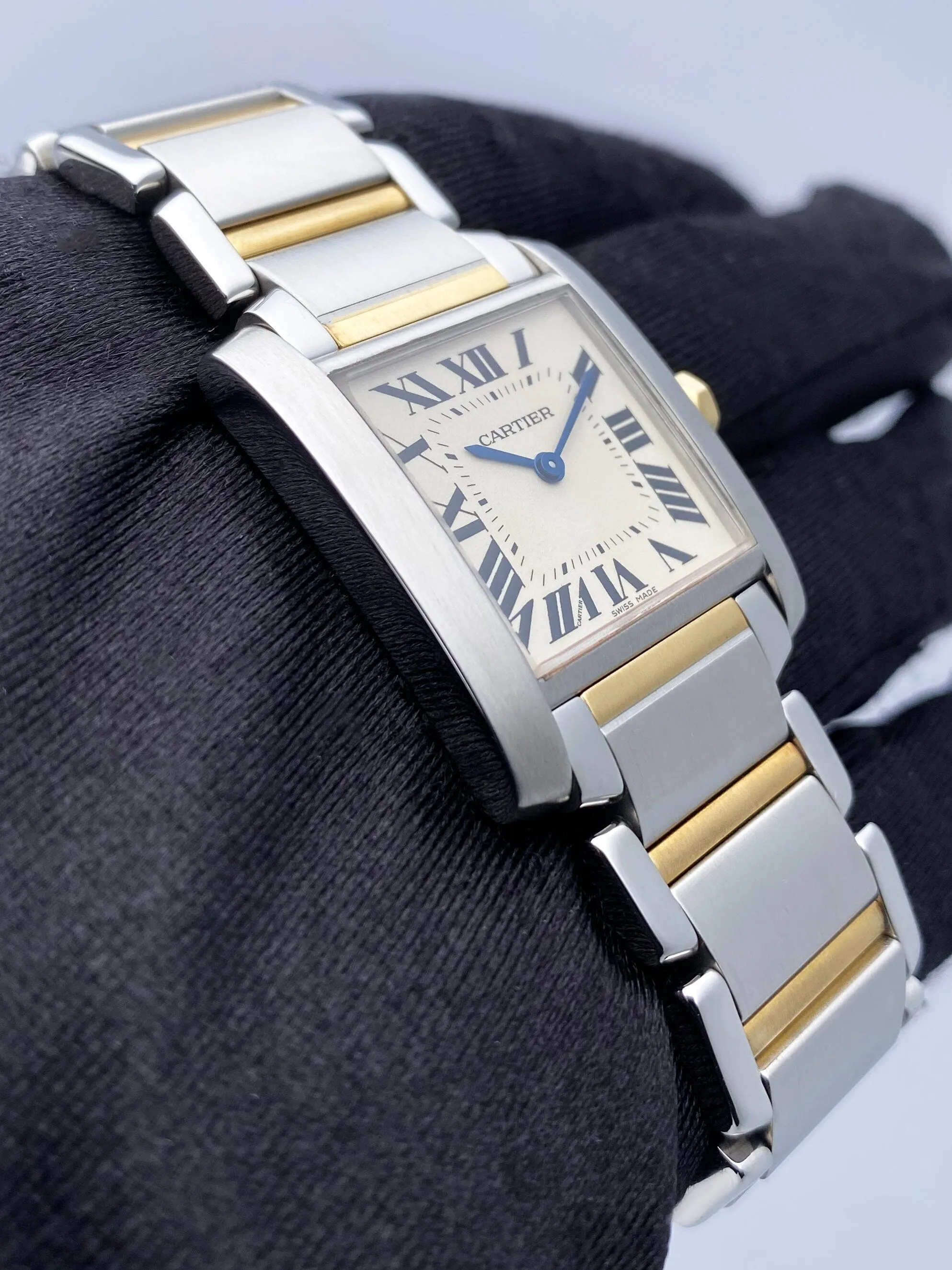 Cartier Tank Francaise W51006Q4 Two-Tone Midsize Ladies Watch