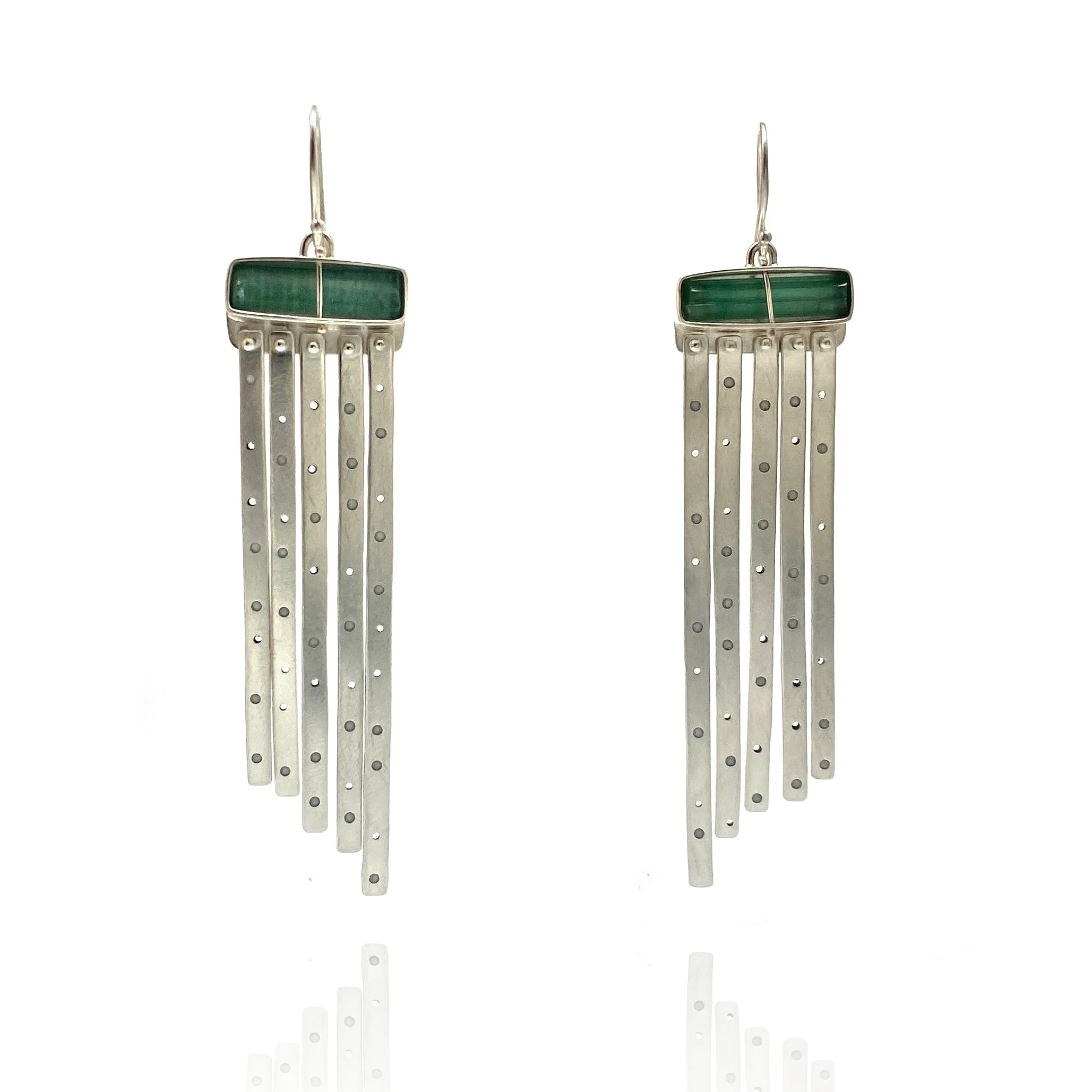Cascading Tourmaline Earrings