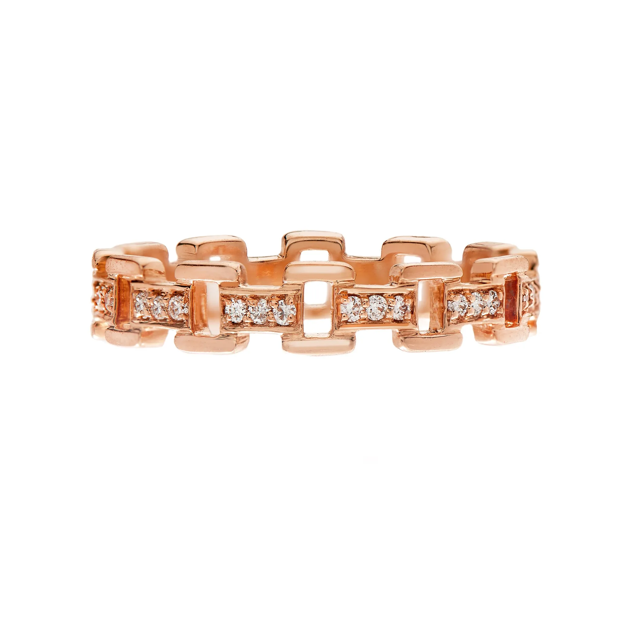 Cesta White Diamond Band