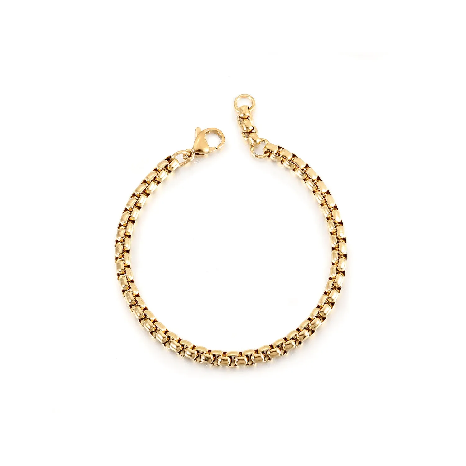 Chain smooth bracelet-NSB1827ST-M