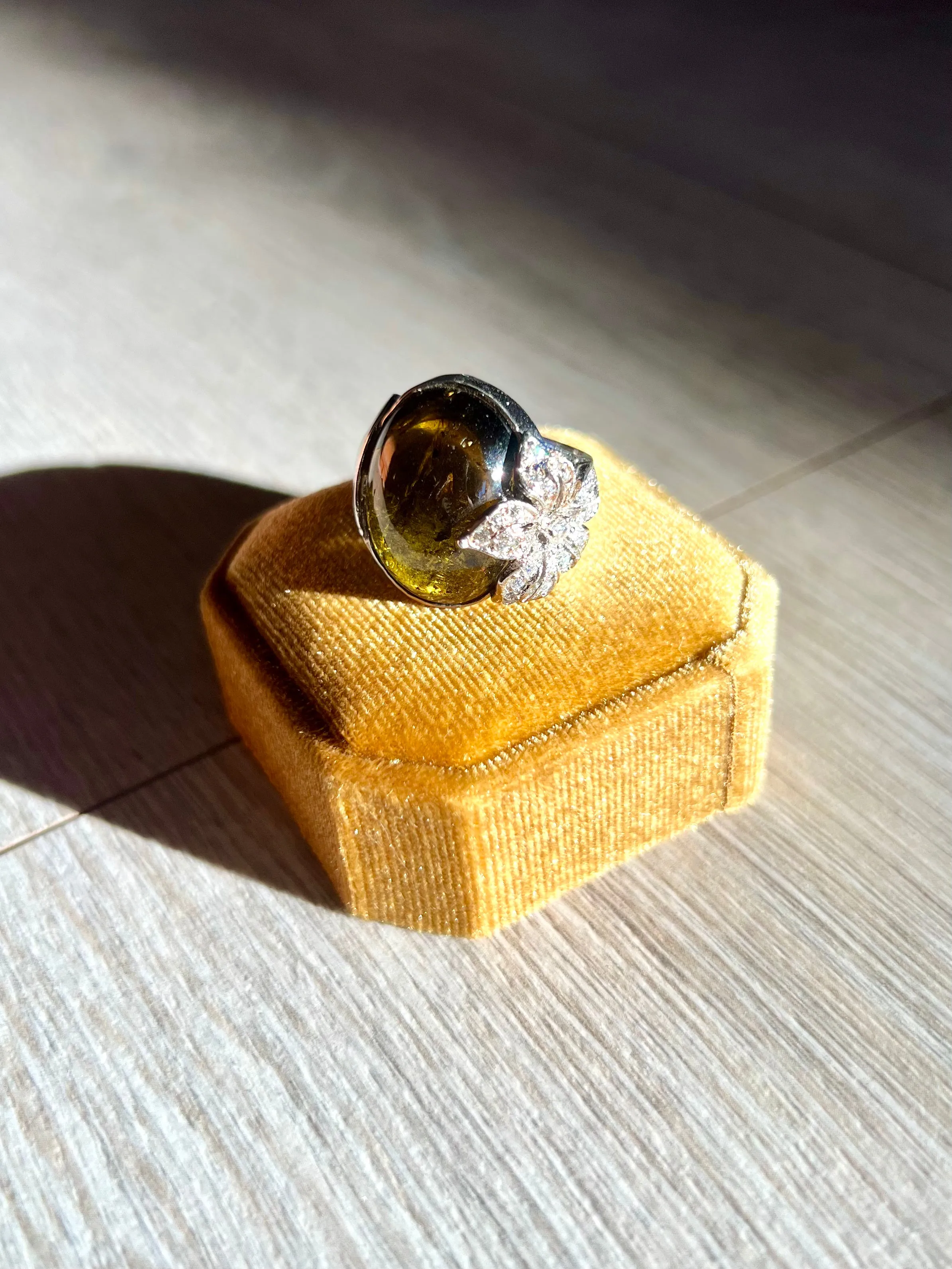 Chartreuse Over Ice Cocktail Ring