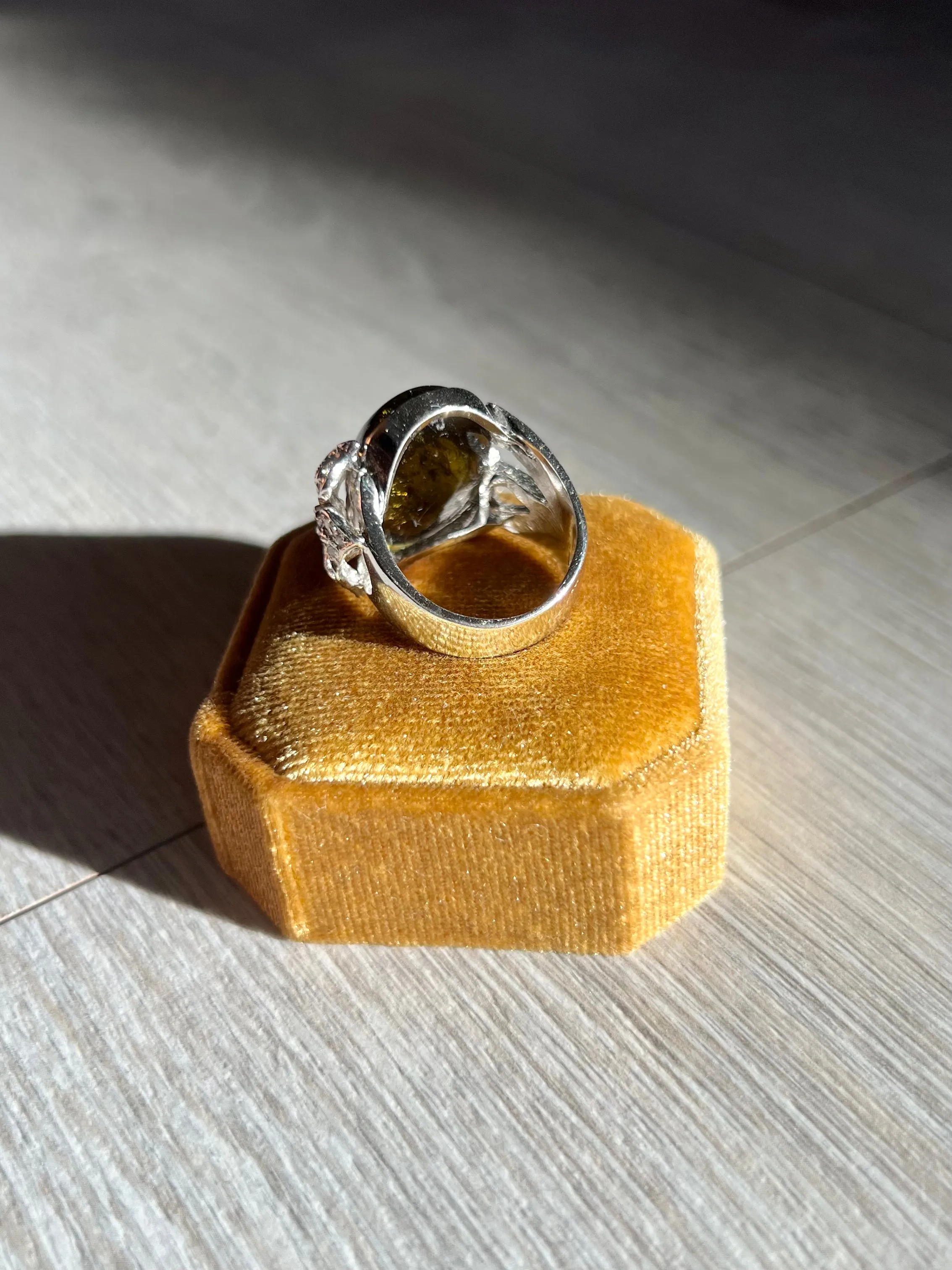 Chartreuse Over Ice Cocktail Ring