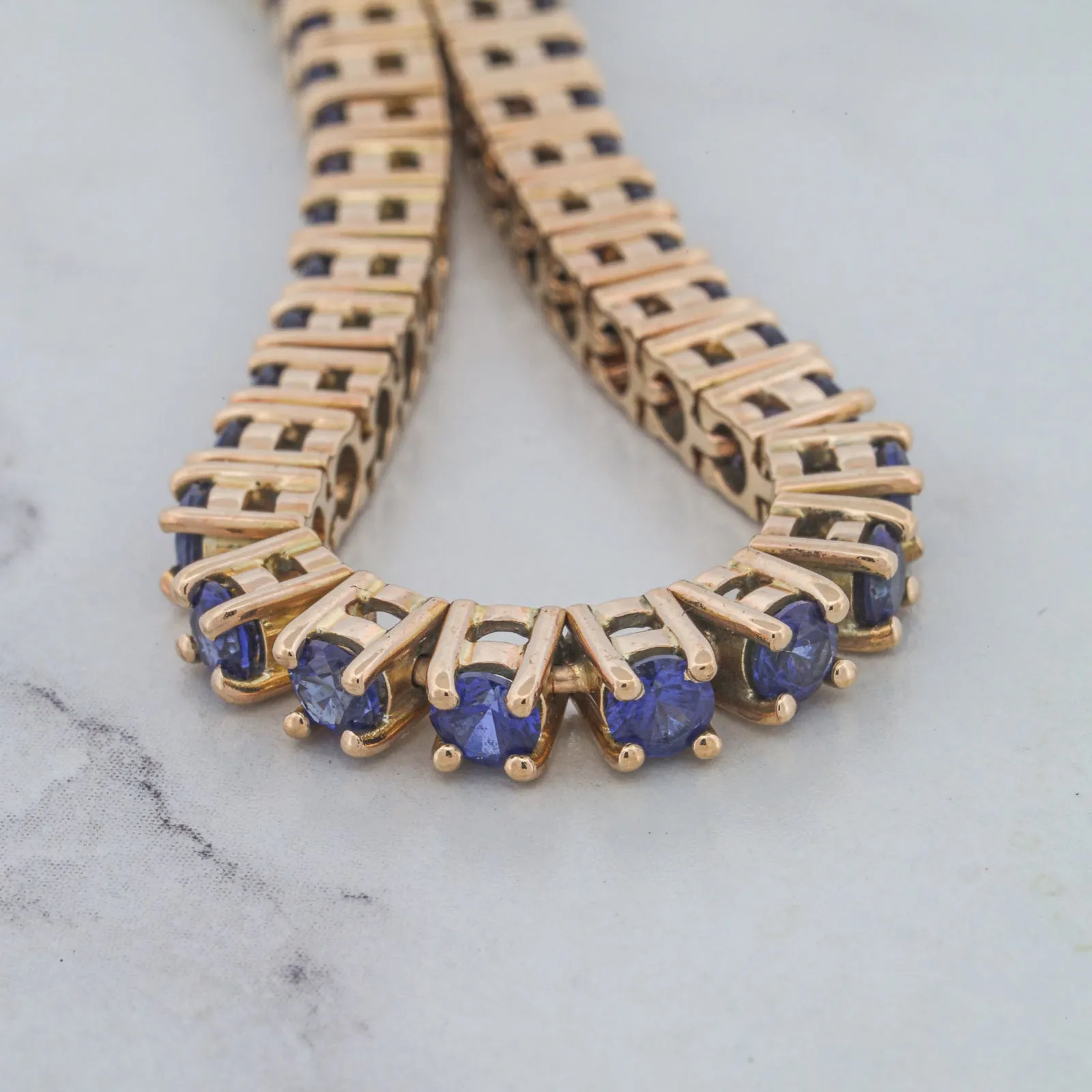Chatham Sapphire Tennis Bracelet