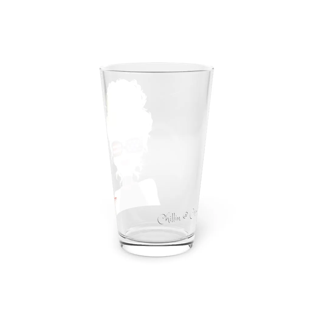Choo Choo Logo Chillin @ Choo's Pint Glass, 16oz