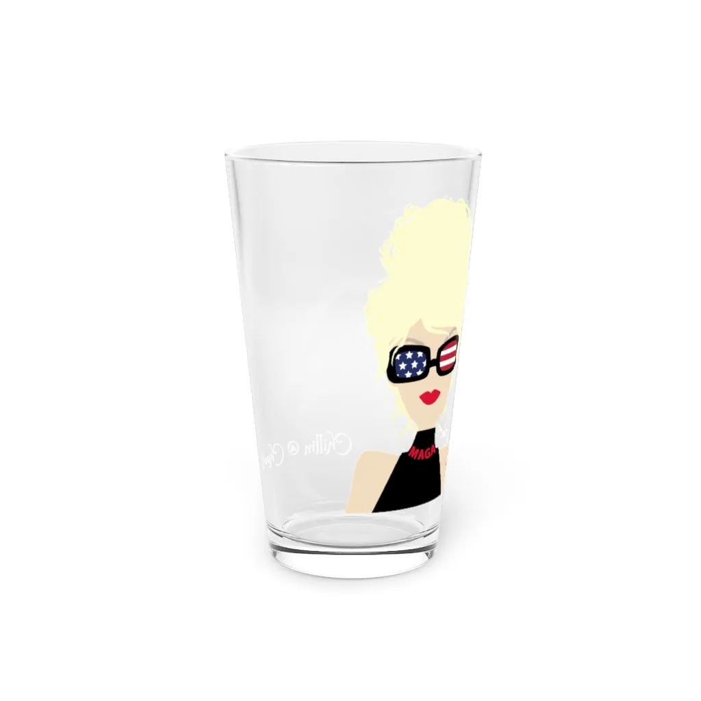 Choo Choo Logo Chillin @ Choo's Pint Glass, 16oz