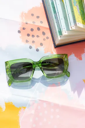 Chunky Angled Square Sunglasses