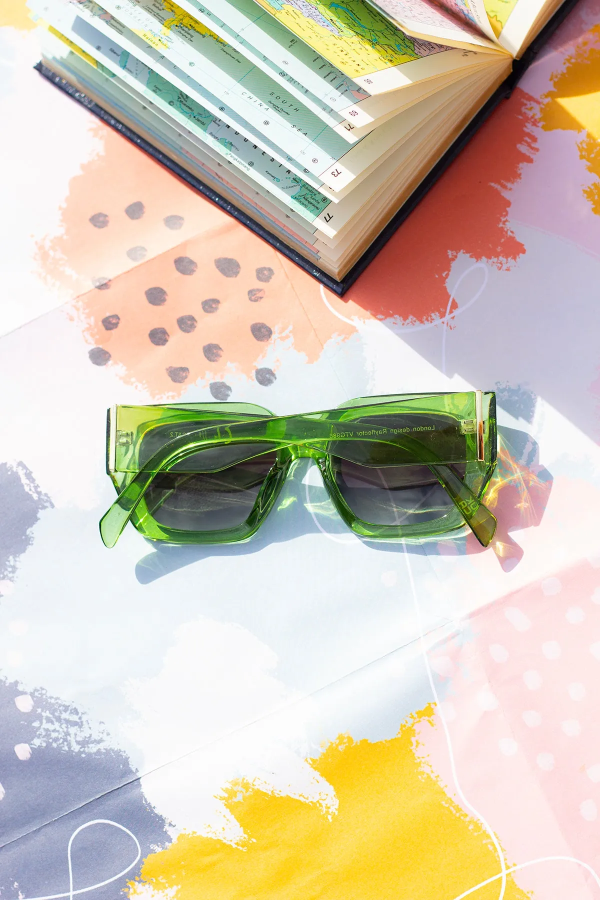 Chunky Angled Square Sunglasses