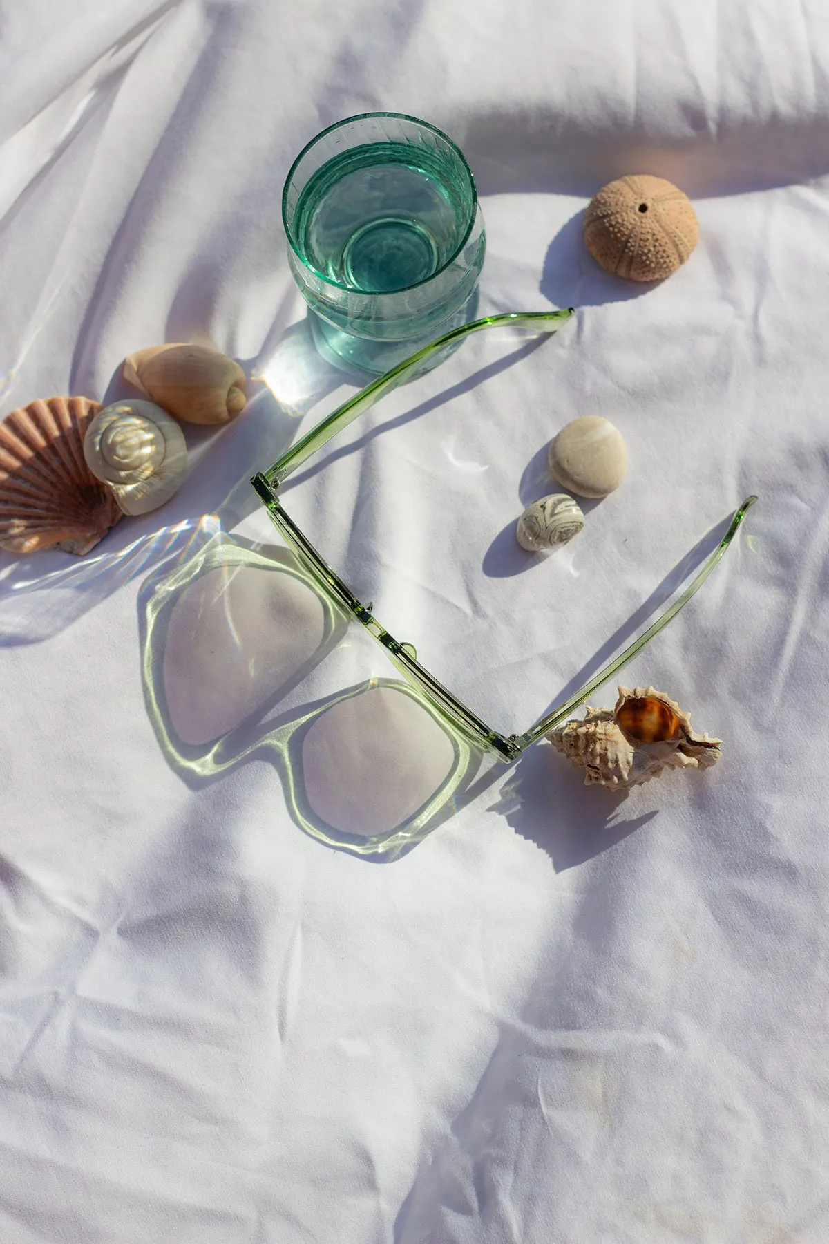 Chunky Semi Cat Eye Sunglasses