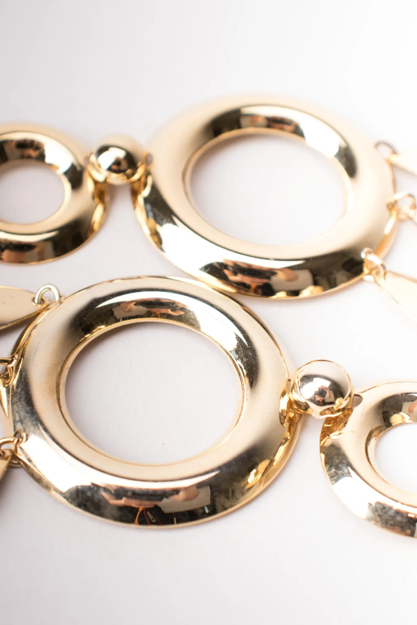 Circle Drop Earrings