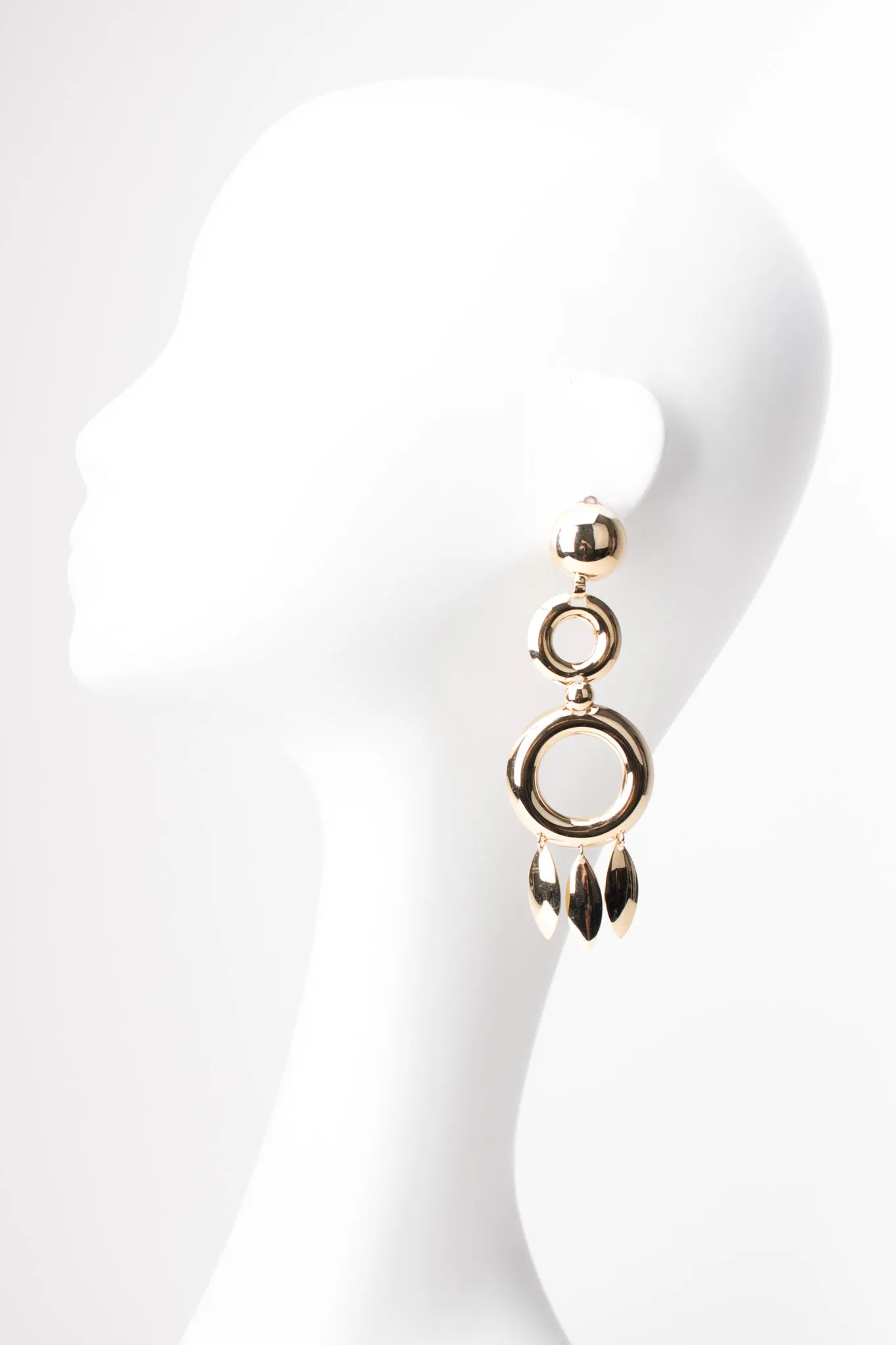 Circle Drop Earrings
