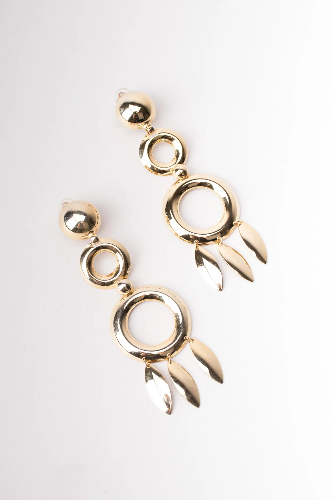 Circle Drop Earrings