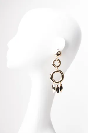 Circle Drop Earrings