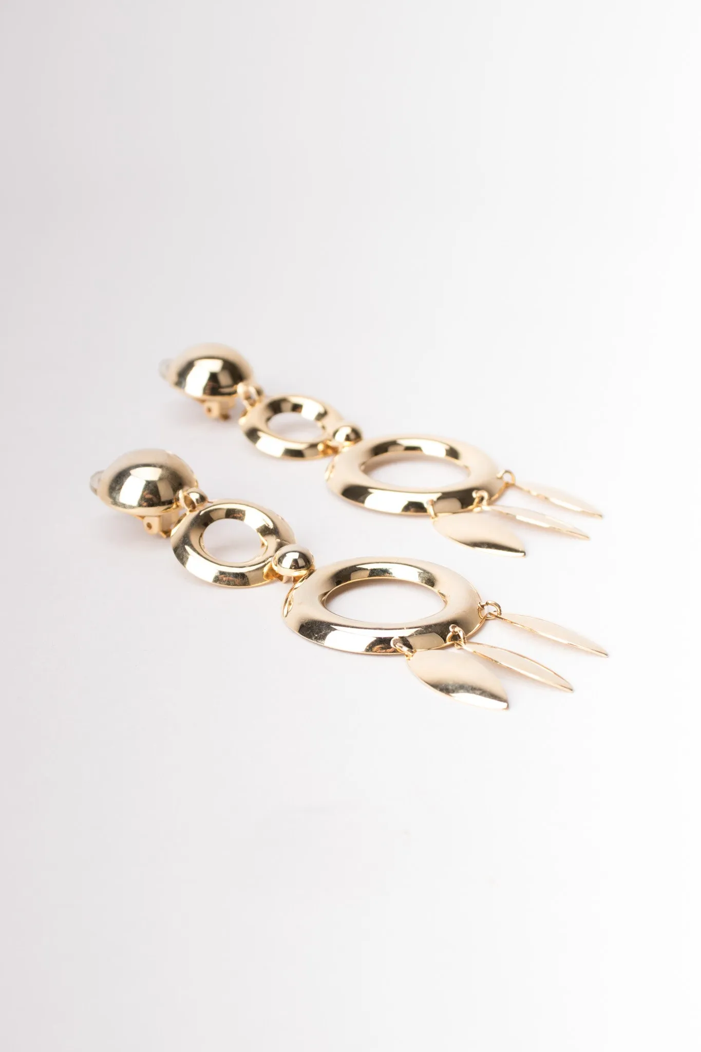 Circle Drop Earrings