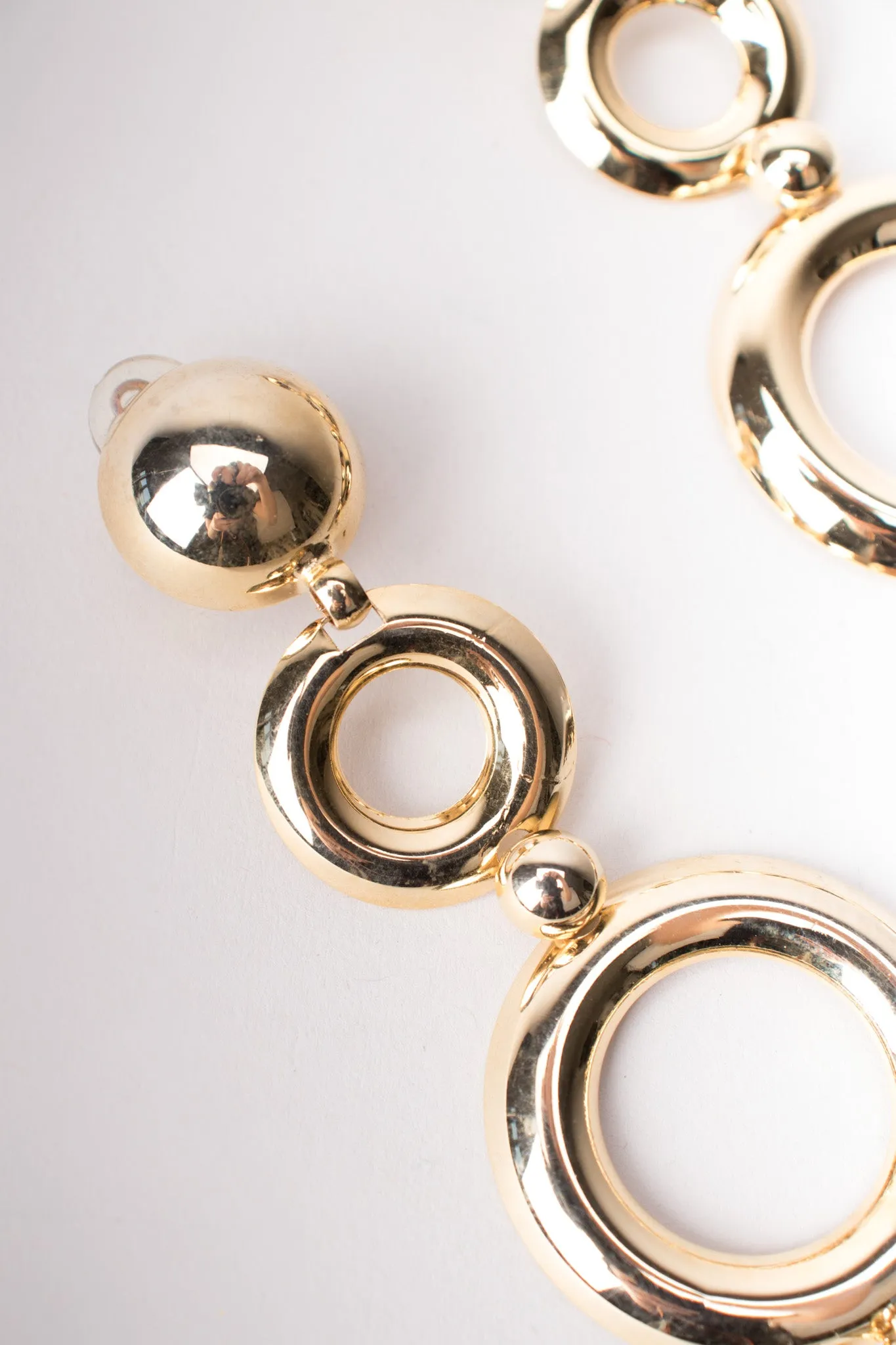 Circle Drop Earrings