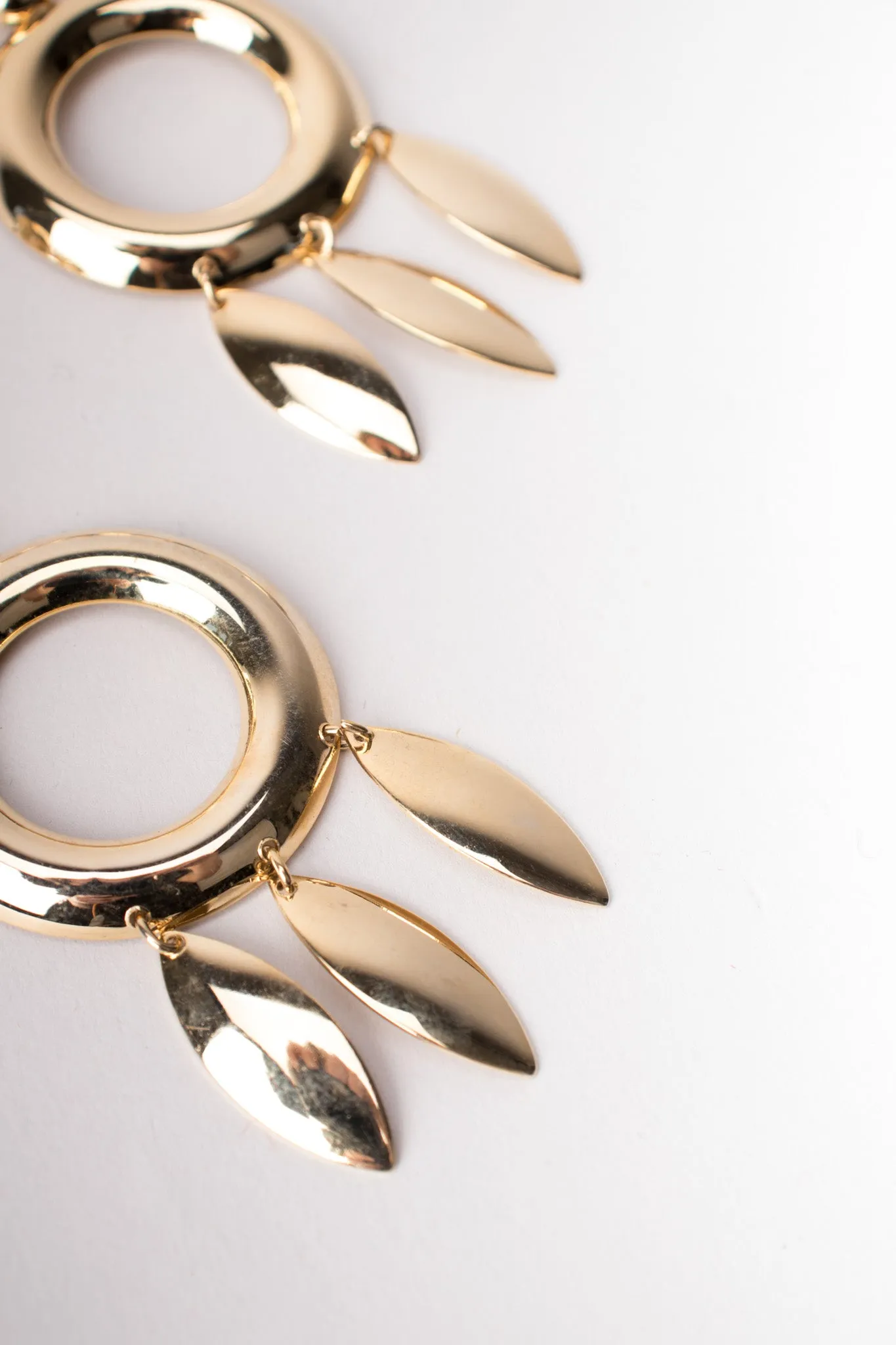 Circle Drop Earrings
