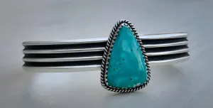 Compass Turquoise Statement Cuff