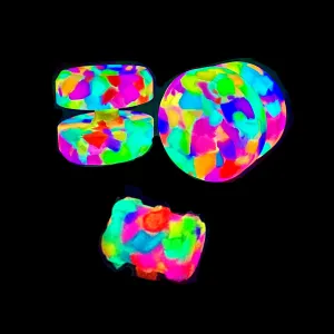 Confetti Phantom Smooth Buttons & Bead Combo