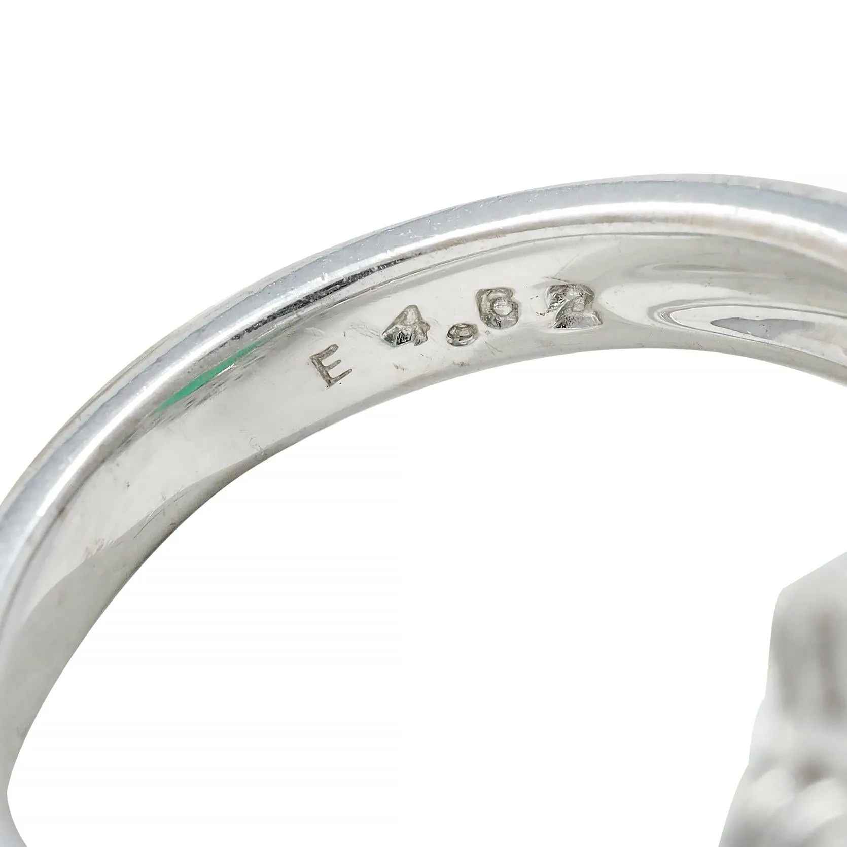 Contemporary 7.00 CTW Colombian Emerald Diamond 18 Karat White Gold Heart Halo Ring AGL