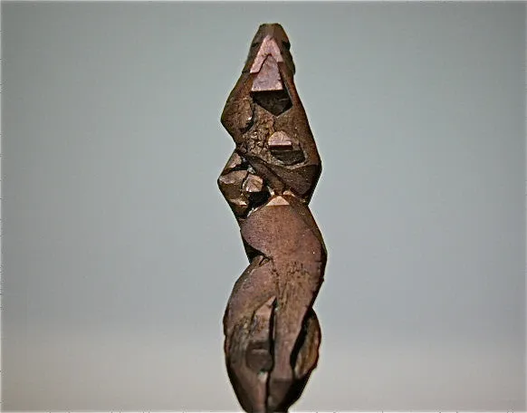 Copper, Itauz Mine, Dzhezkazgan, Kazakhstan Miniature 0.5 x 0.5 x 5.7 cm $280. Online 1/13/15