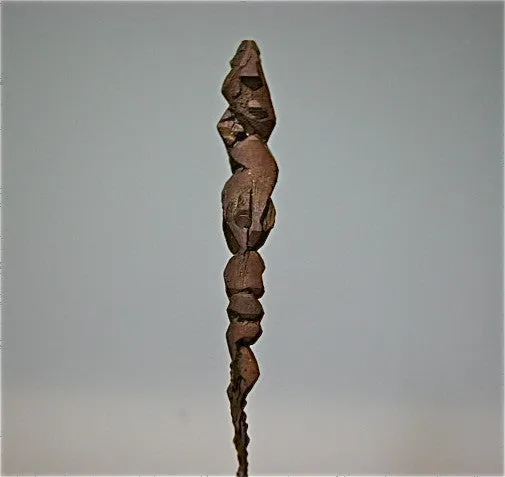 Copper, Itauz Mine, Dzhezkazgan, Kazakhstan Miniature 0.5 x 0.5 x 5.7 cm $280. Online 1/13/15