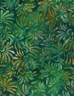 Copper Mountain Batiks 1400-22289-752 Green