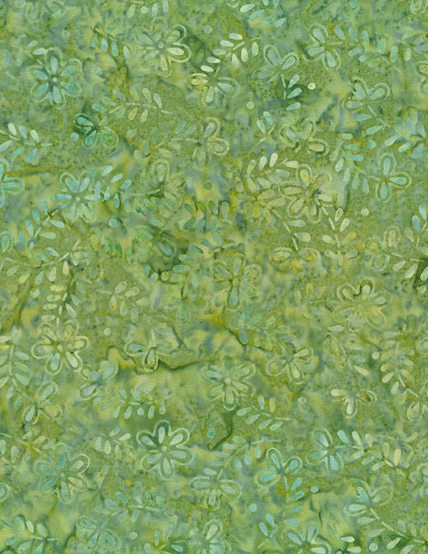Copper Mountain Batiks 1400-22292-745 Lime Green