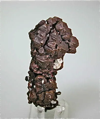 Copper with Apophyllite, Central Fissure, Central Mine, Lake Superior Copper District, Keweenaw County, Michigan Small cabinet 3.2 x 3.2 x 9 cm $3800. SOLD