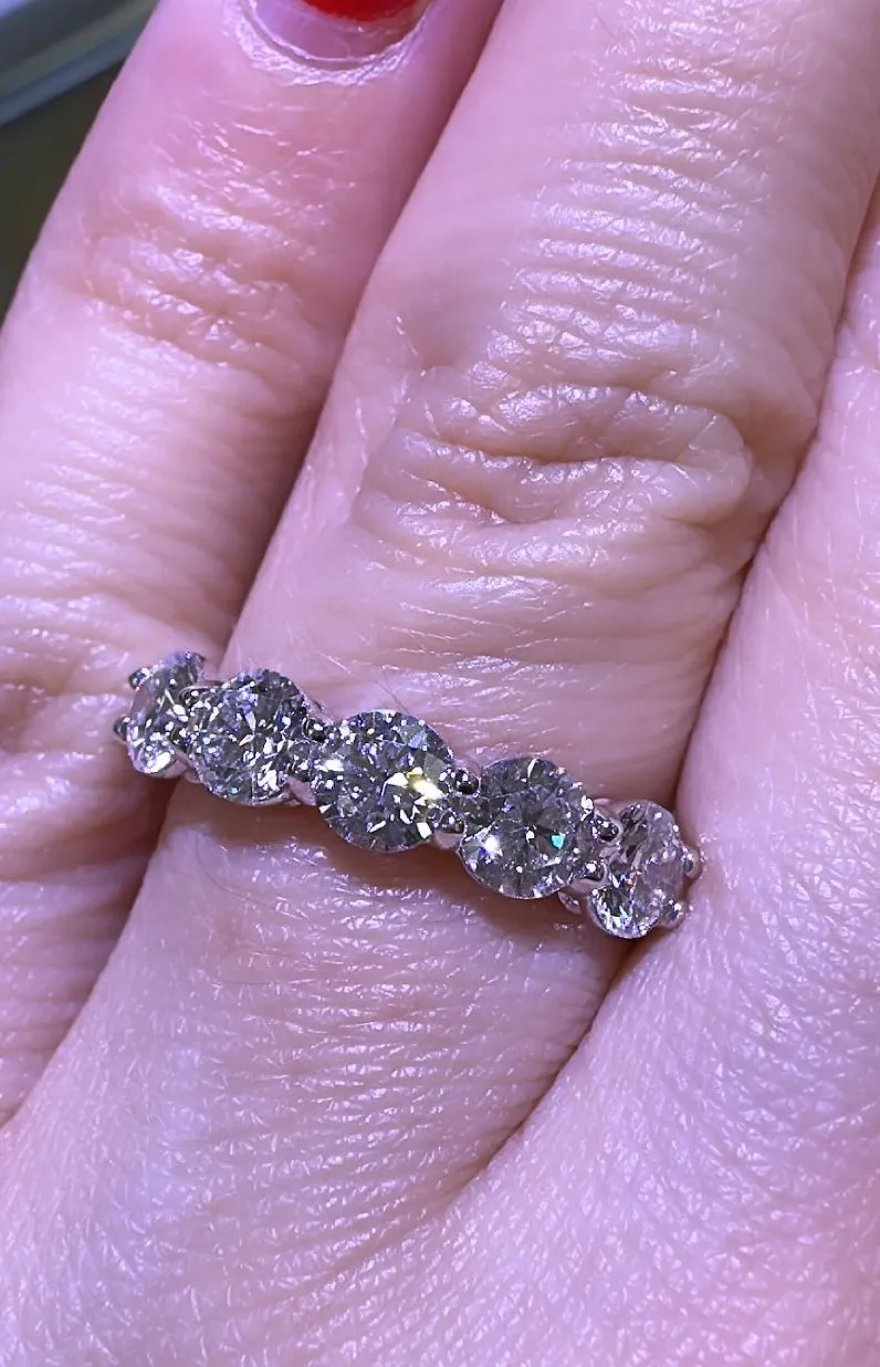 Copy of GIA Certified 2.00carat Five Stone Diamond Ring