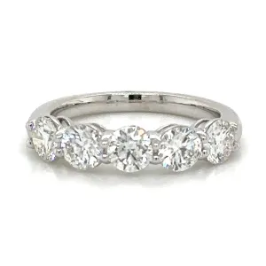 Copy of GIA Certified 2.00carat Five Stone Diamond Ring
