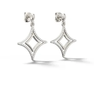 Csillag Sha - Yellow Gold Diamond Earring