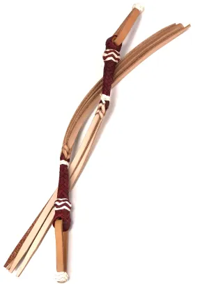 Cuarta Trailer Whip Burgundy and White JTW15