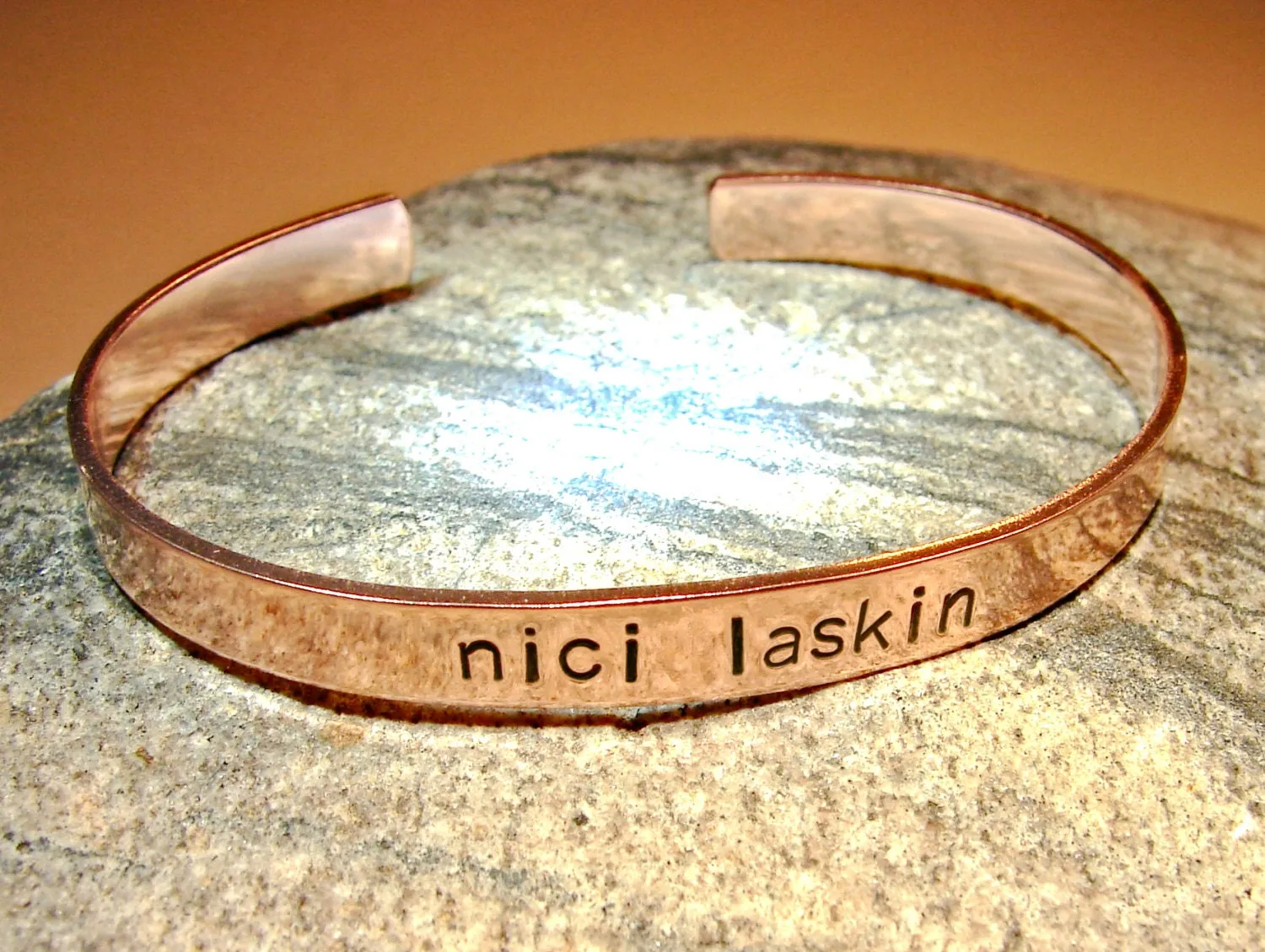 Custom name or personalized bracelet