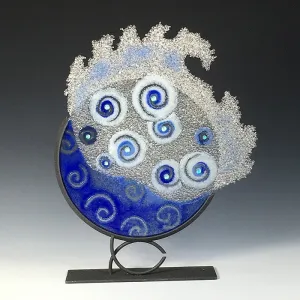 Dark Blue Dream Splash with Arc Stand