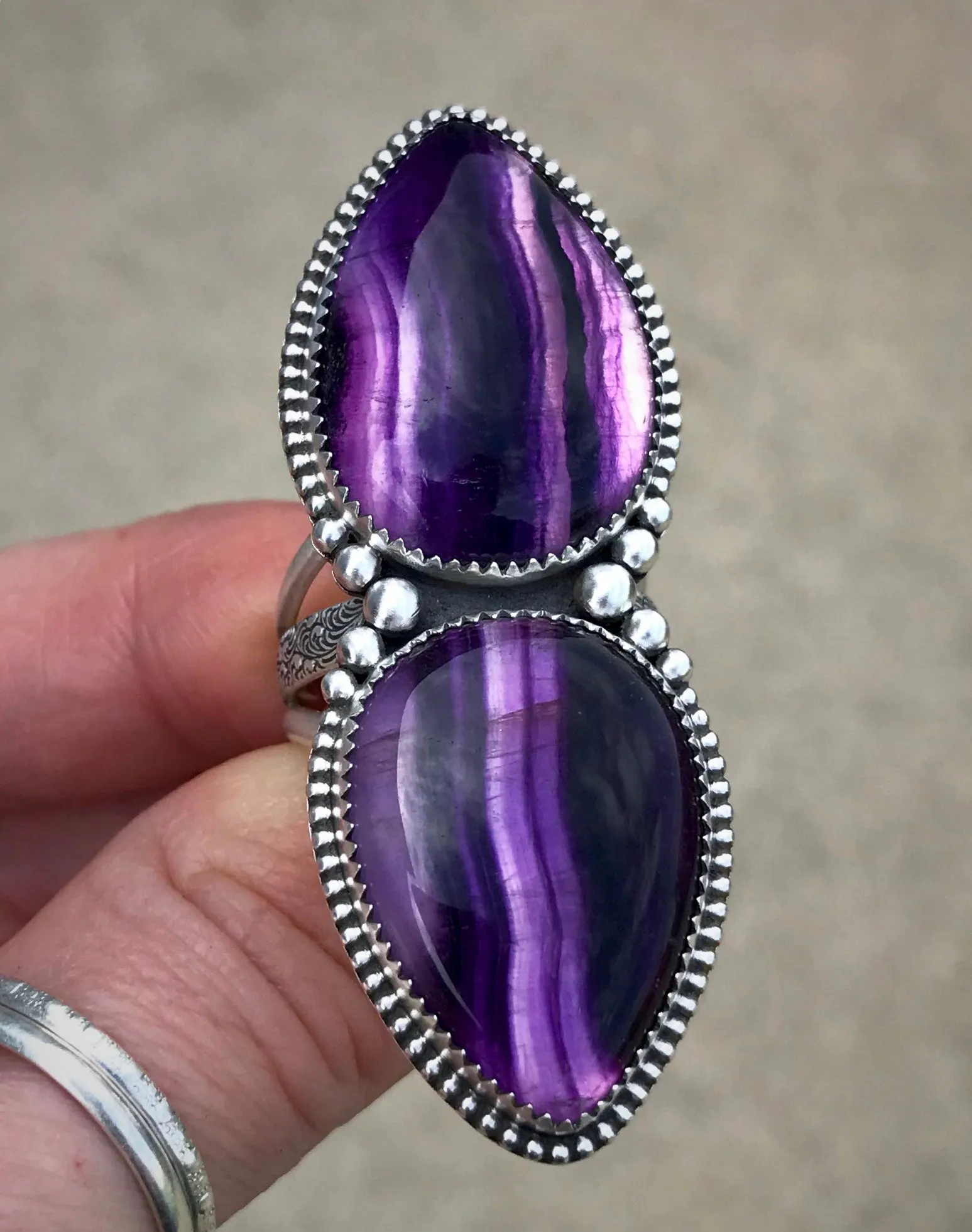 Double Fluorite Ring