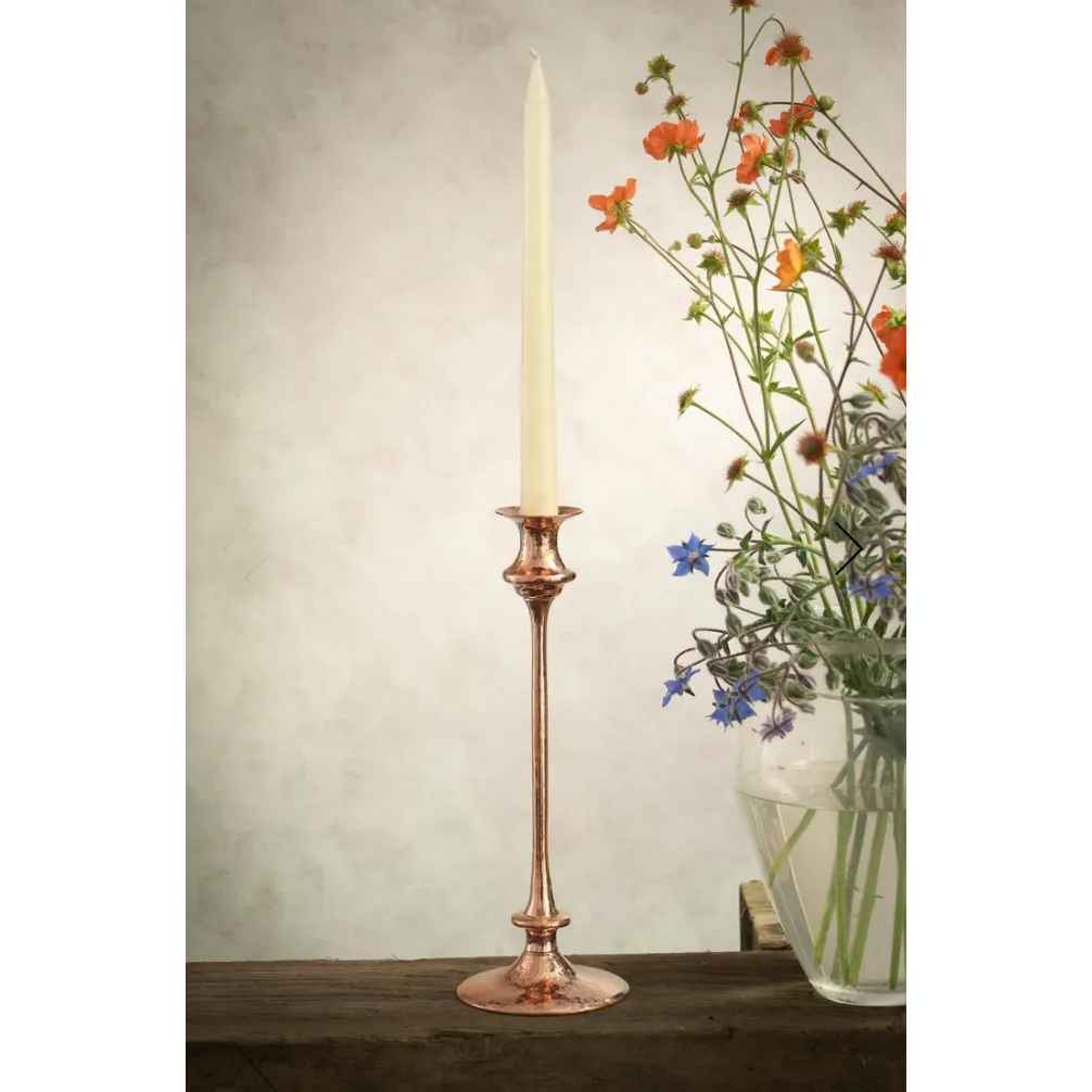 'Early Mist'  Forged Candleholder