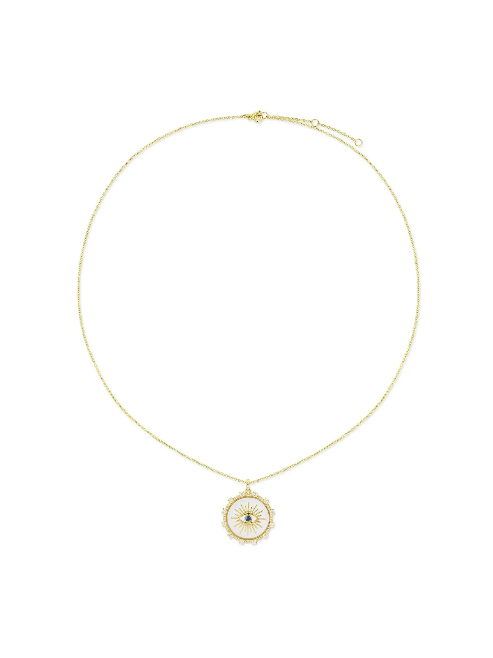 EF Collection Floating Evil Eye Necklace