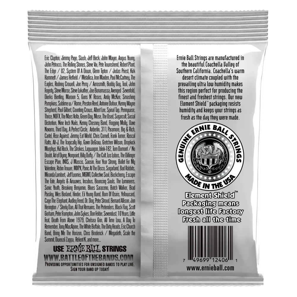 ERNIE BALL ERNESTO PALLA 2406 BLACK & SILVER NYLON CLASSICAL GUITAR STRINGS