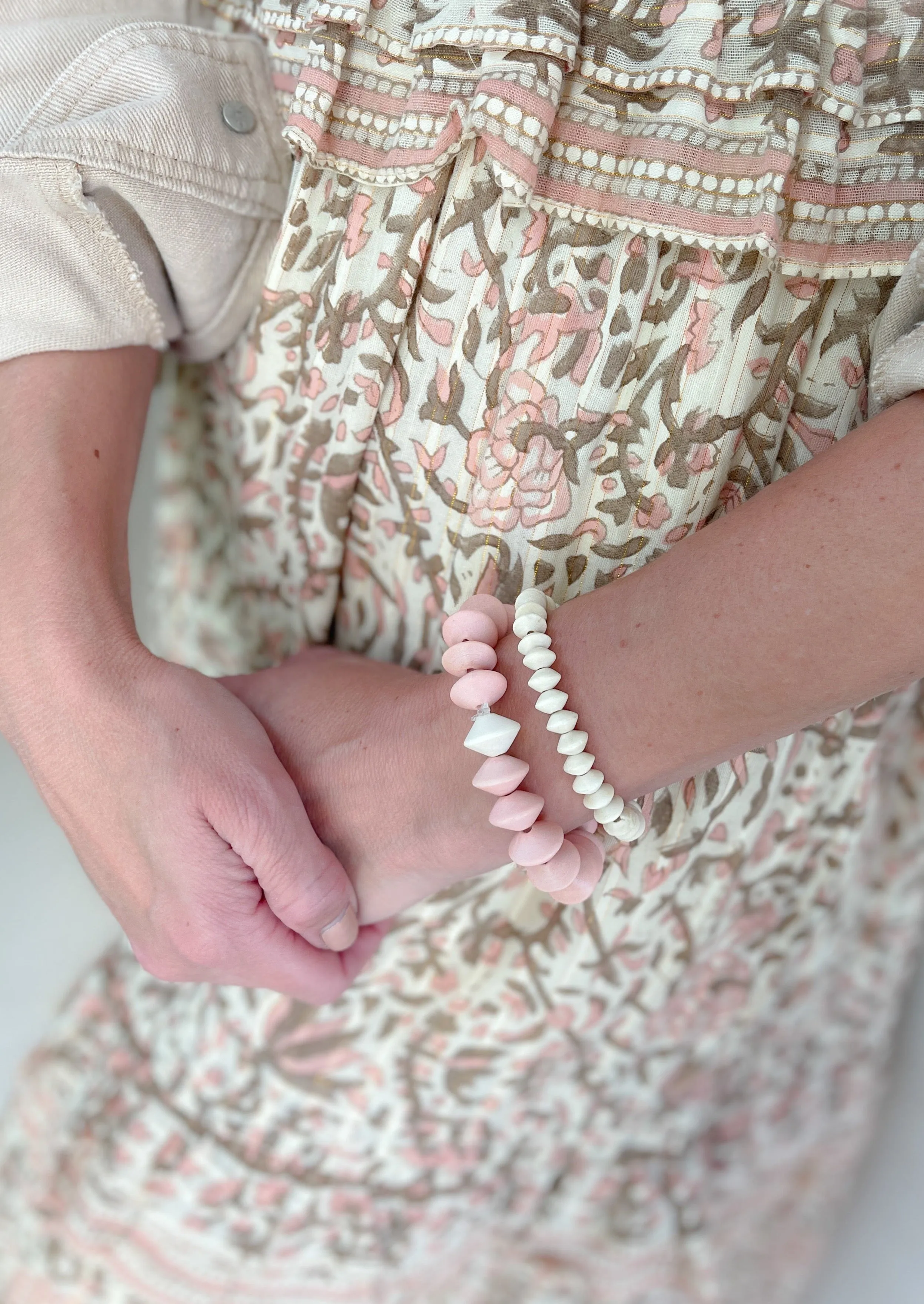Evelyn's White Bracelet