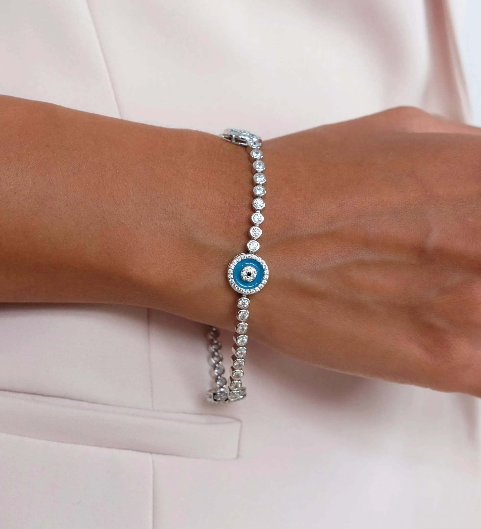 Evil Eye Glam Bracelet