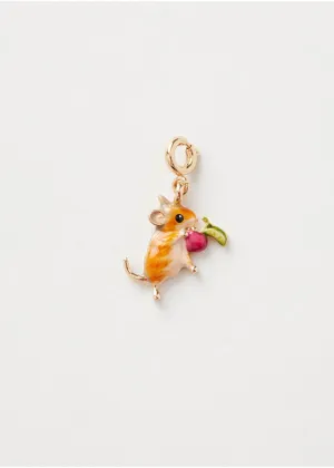 Fable England Vole Mouse Enamel Charm
