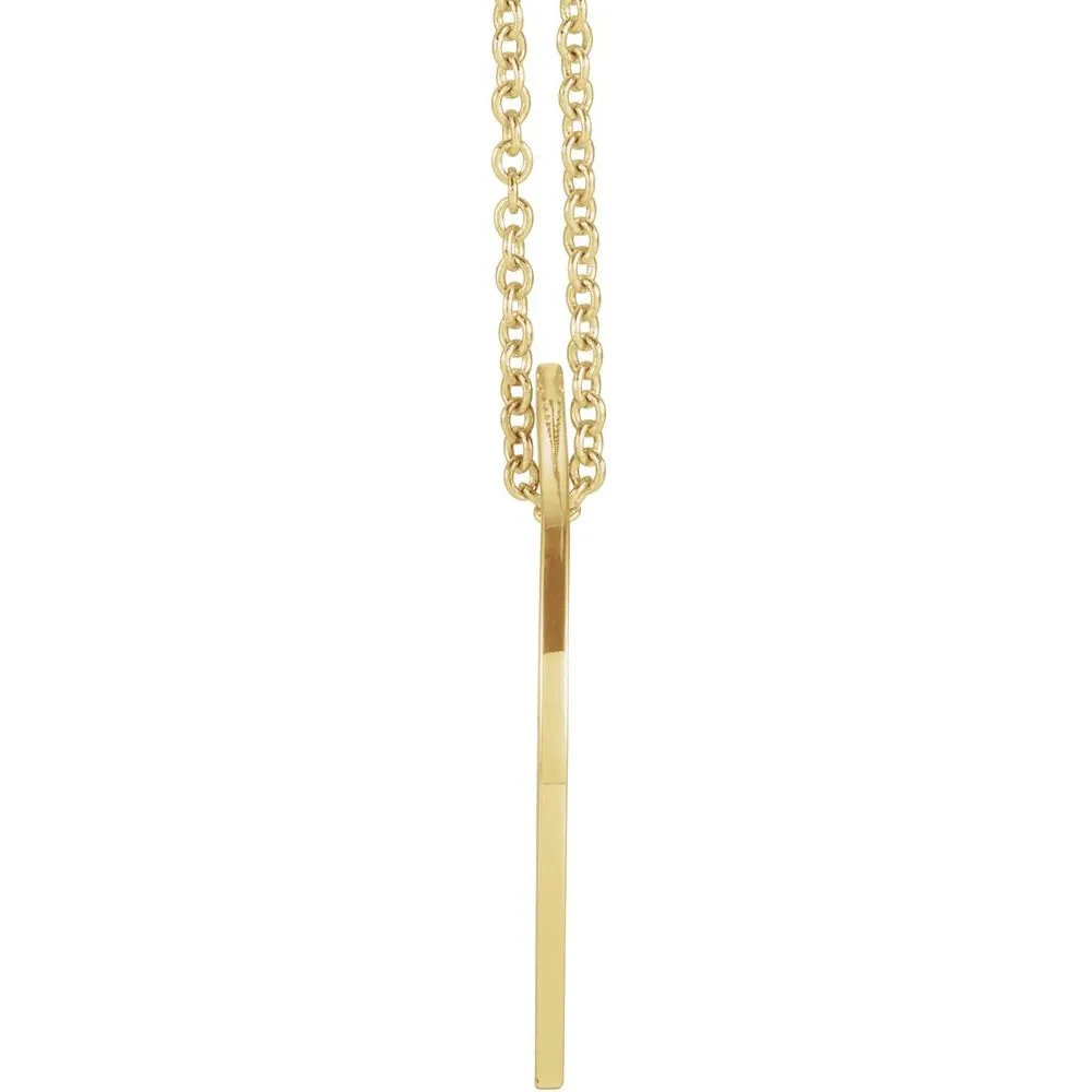 Faith and Love Heart and Cross Pendant Necklace