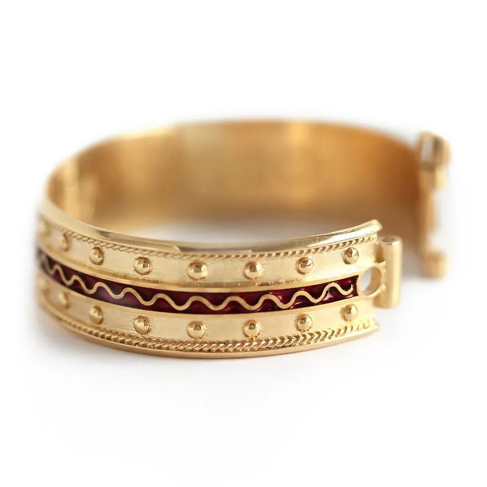 Faro red - Egyptian bracelet