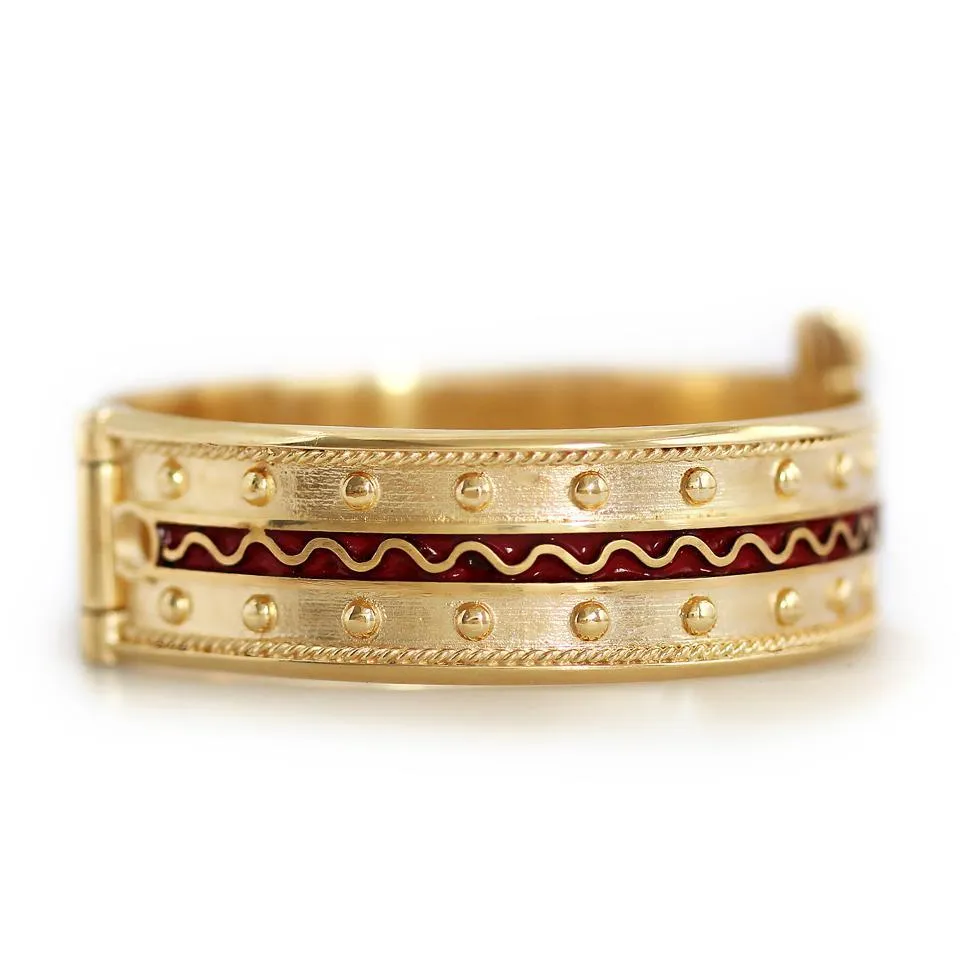 Faro red - Egyptian bracelet