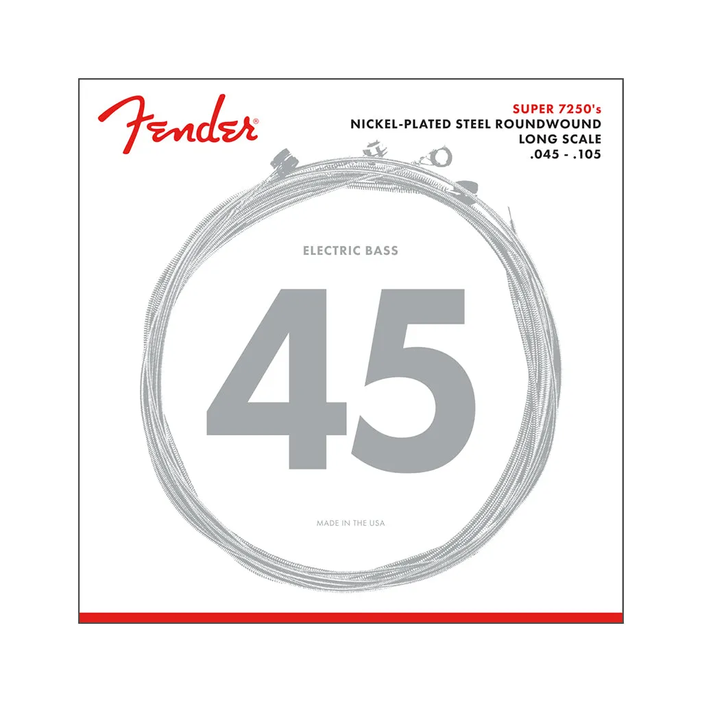 Fender 7250 Bass Strings 45 - 105