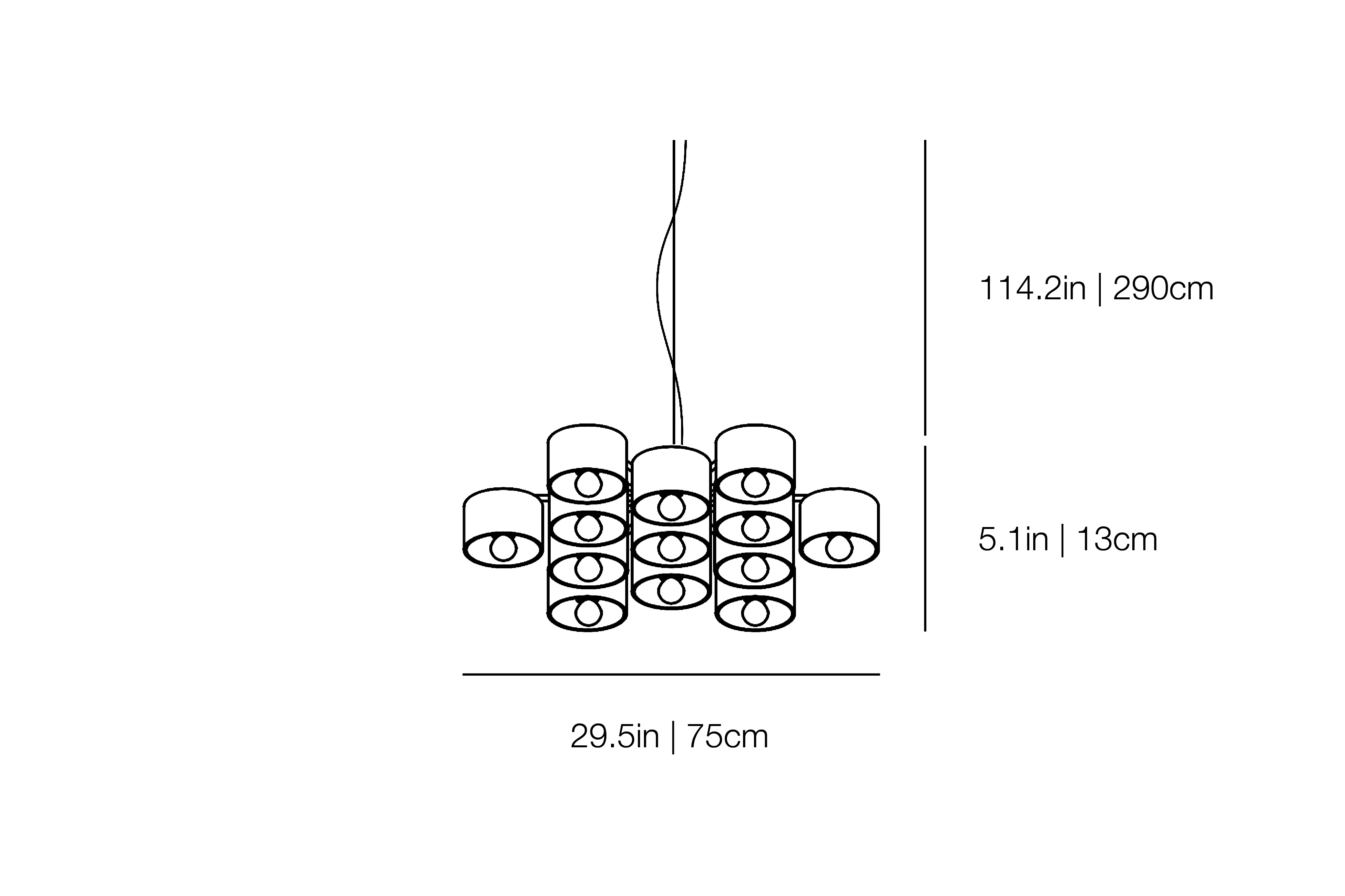 Fiore 433 - Suspension Lamp